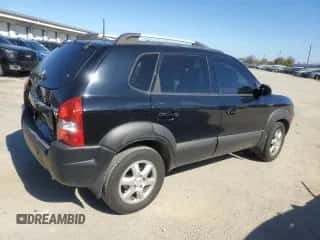 2005 Hyundai Tucson GLS z VIN KM8JN12D25U093398, wystawiony jako Copart lot #75510154 z przebiegiem 195 678 mil mil oraz Szkoda całkowita • Salvage title. Historia ofert i sprzedaży dostępna na DreamBid. Obrazek 3.