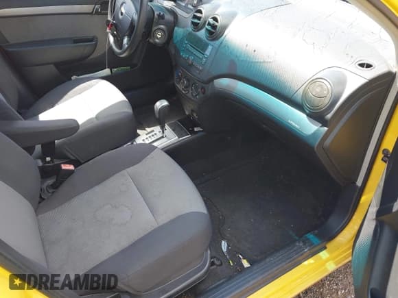 ✅ 2009 Chevrolet Aveo 1LT • VIN: KL1TD66E09B629421 • Lot: 42347036. Listed on IAAI with 127,193 mi. Free auction sales archive from the USA and detailed vehicle history report at DreamBid. Image 5.