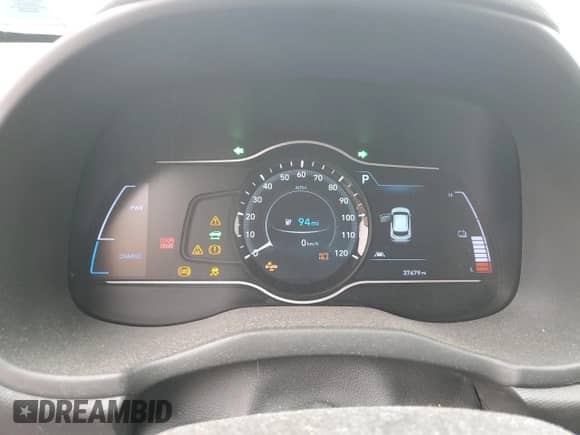 2020 Hyundai Kona Ultimate с VIN KM8K53AG1LU076455, выставлен на аукционе Copart как лот 58702905 с пробегом 37 679 миль миль и Списание • Salvage title. История ставок и продаж доступна на DreamBid. Изображение 9.