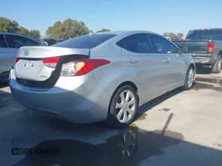 2013 Hyundai Elantra Limited with VIN 5NPDH4AE1DH273663, listed as a IAAI auction lot 43454550 with 163,051 mi miles and . Bid and sale history available at DreamBid. Image 4.