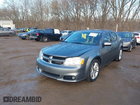 ✅ 2012 Dodge Avenger SXT Plus • VIN: 1C3CDZEG3CN287180 • Lot: 41666464. Listed on IAAI with 109,611 mi. Free auction sales archive from the USA and detailed vehicle history report at DreamBid. Image 2.
