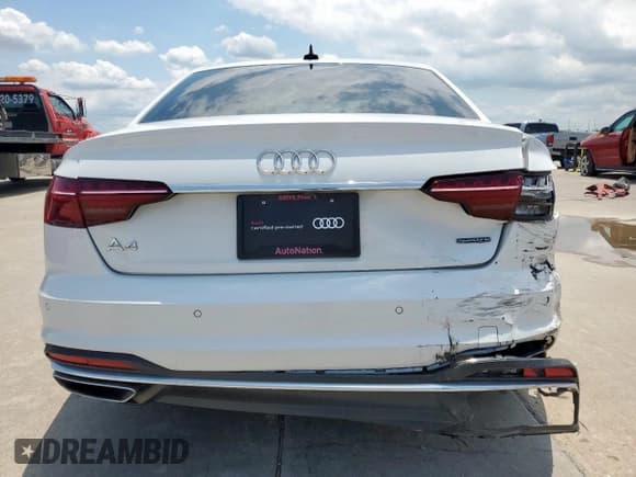 ✅ 2024 Audi A4 S line Premium • VIN: WAUDAAF49RN007606 • Lot: 58134205. Listed on Copart with 15,253 mi. Free auction sales archive from the USA and detailed vehicle history report at DreamBid. Image 6.