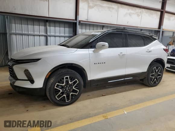 ✅ 2024 Chevrolet Blazer RS • VIN: 3GNKBERS8RS144901 • Lot: 70981914. Listed on Copart with 6,638 mi miles. Access the free auction sales archive from the USA and view a detailed vehicle history report at DreamBid. Image 1.