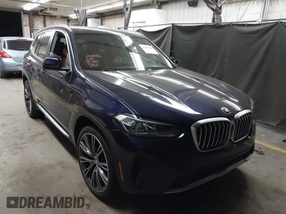 ✅ 2023 BMW X3 sDrive30i • VIN: 5UX43DP05P9R33953 • Лот: 43460285. Опубликован ранее на IAAI с пробегом 12 824 миль. Бесплатный доступ к архиву аукционных продаж из США и подробный отчёт об истории автомобиля на DreamBid. Изображение 1.