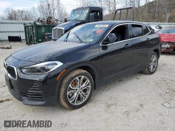 ✅ 2022 BMW X2 xDrive28i • VIN: WBXYJ1C07N5U45575 • Lot: 48923665. Listed on Copart with 47,903 mi. Free auction sales archive from the USA and detailed vehicle history report at DreamBid. Image 1.