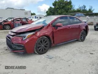 ✅ 2023 Toyota Corolla XSE • VIN: 5YFT4MCE3PP166724 • Lot: 84244345. Wystawiony na Copart z przebiegiem 84 035 mil. Bezpłatny archiwum sprzedaży aukcyjnych z USA i szczegółowy raport historii pojazdu na DreamBid. Zdjęcie 1.