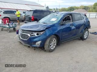 ✅ 2021 Chevrolet Equinox LT • VIN: 2GNAXKEV8M6123498 • Лот: 43259048. Опубликован ранее на IAAI с пробегом 53 535 миль. Бесплатный доступ к архиву аукционных продаж из США и подробный отчёт об истории автомобиля на DreamBid. Изображение 2.
