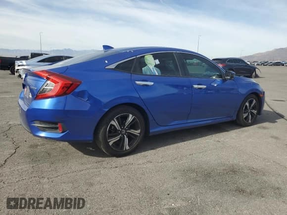 ✅ 2018 Honda Civic Touring • VIN: JHMFC1F9XJX022785 • Лот: 92484625. Опубликован ранее на Copart с пробегом 89 288 миль. Бесплатный доступ к архиву аукционных продаж из США и подробный отчёт об истории автомобиля на DreamBid. Изображение 3.