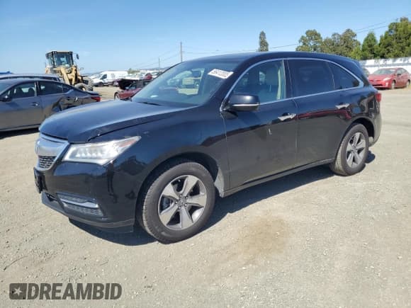 ✅ 2014 Acura MDX • VIN: 5FRYD4H22EB033626 • Lot: 56412005. Listed on Copart with 105,639 mi. Free auction sales archive from the USA and detailed vehicle history report at DreamBid. Image 1.