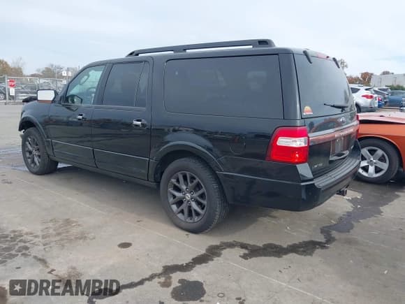 ✅ 2017 Ford Expedition Max Limited • VIN: 1FMJK2AT6HEA27362 • Lot: 43660938. Listed on IAAI with 131,505 mi. Free auction sales archive from the USA and detailed vehicle history report at DreamBid. Image 3.