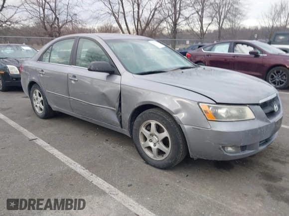 ✅ 2006 Hyundai Sonata GLS • VIN: 5NPEU46F96H115561 • Лот: 41327577. Опубликован ранее на IAAI с пробегом 105 870 миль. Бесплатный доступ к архиву аукционных продаж из США и подробный отчёт об истории автомобиля на DreamBid. Изображение 1.
