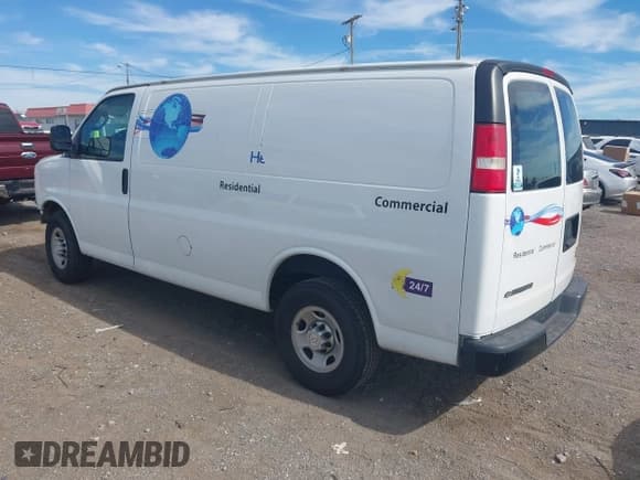 ✅ 2017 Chevrolet Express Cargo • VIN: 1GCWGAFF5H1102505 • Lot: 43286752. Listed on IAAI with 197,132 mi. Free auction sales archive from the USA and detailed vehicle history report at DreamBid. Image 3.