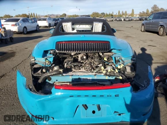 ✅ 2017 Porsche 911 Carrera S • VIN: WP0CB2A92HS156122 • Lot: 75320934. Listed on Copart with 22,816 mi. Free auction sales archive from the USA and detailed vehicle history report at DreamBid. Image 6.