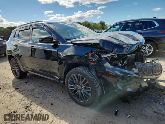 ✅ 2022 Jeep Compass Limited • VIN: 3C4NJDCB8NT159785 • Lot: 84584005. Wystawiony na Copart z przebiegiem 41 306 mil. Bezpłatny archiwum sprzedaży aukcyjnych z USA i szczegółowy raport historii pojazdu na DreamBid. Zdjęcie 4.
