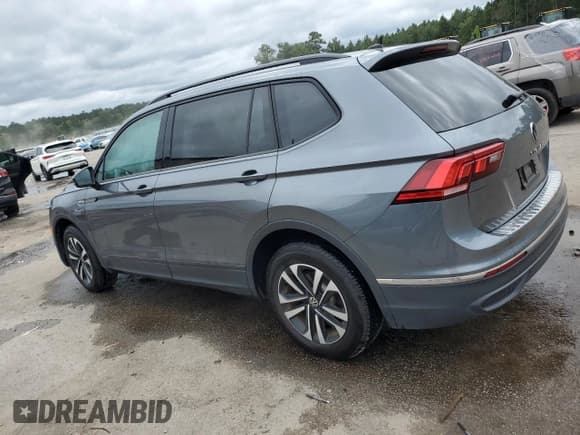 ✅ 2024 Volkswagen Tiguan S • VIN: 3VVRB7AX0RM058580 • Lot: 71196945. Listed on Copart with 11,211 mi. Free auction sales archive from the USA and detailed vehicle history report at DreamBid. Image 2.