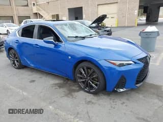 ✅ 2021 Lexus IS 350 F Sport • VIN: JTHGZ1E27M5018507 • Lot: 43149786. Listed on IAAI with 118,108 mi. Free auction sales archive from the USA and detailed vehicle history report at DreamBid. Image 1.