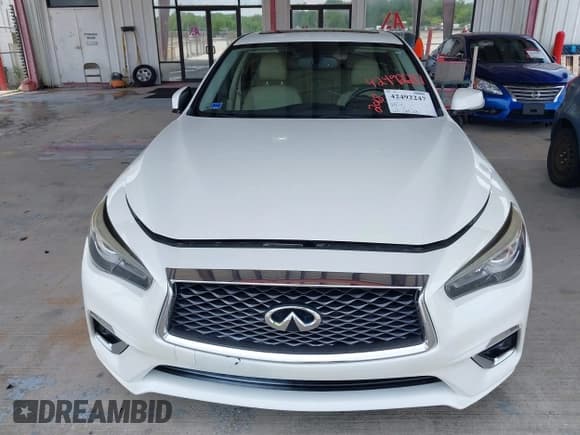 ✅ 2018 Infiniti Q50 Luxe • VIN: JN1EV7AP4JM354340 • Lot: 42492247. Listed on IAAI with 123,224 mi. Free auction sales archive from the USA and detailed vehicle history report at DreamBid. Image 6.