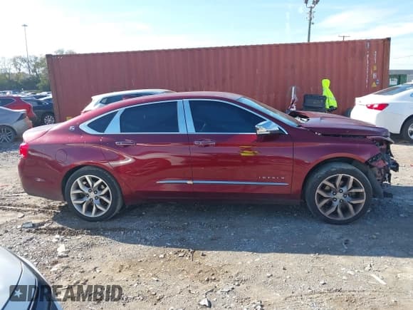 ✅ 2017 Chevrolet Impala Premier • VIN: 1G1145S35HU177217 • Lot: 43556455. Listed on IAAI with 139,553 mi. Free auction sales archive from the USA and detailed vehicle history report at DreamBid. Image 14.