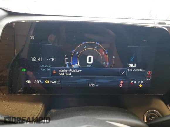 2025 Chevrolet Equinox AWD LT с VIN 3GNAXPEG8SL115652, выставлен на аукционе Copart как лот 51602285 с пробегом 1 721 миль миль и Списание • Salvage title. История ставок и продаж доступна на DreamBid. Изображение 9.