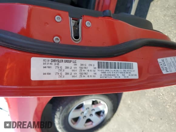 ✅ 2010 Dodge 1500 SLT • VIN: 1D7RV1GPXAS102225 • Lot: 45742105. Wystawiony na Copart z przebiegiem 125 477 mil. Bezpłatny archiwum sprzedaży aukcyjnych z USA i szczegółowy raport historii pojazdu na DreamBid. Zdjęcie 14.