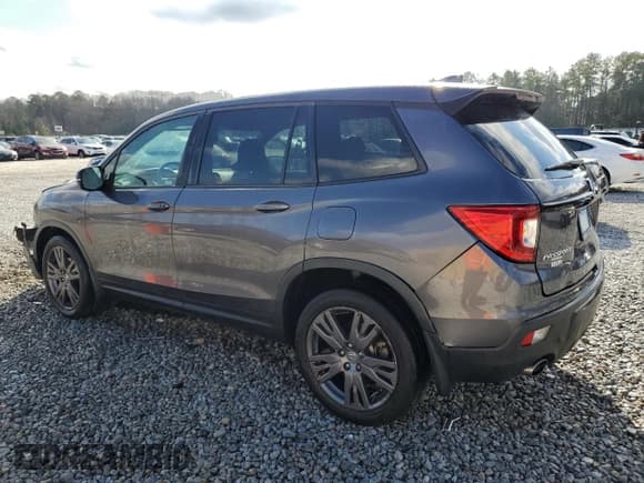 ✅ 2019 Honda Passport EX-L • VIN: 5FNYF7H5XKB001901 • Lot: 87186504. Listed on Copart with 93,540 mi. Free auction sales archive from the USA and detailed vehicle history report at DreamBid. Image 2.