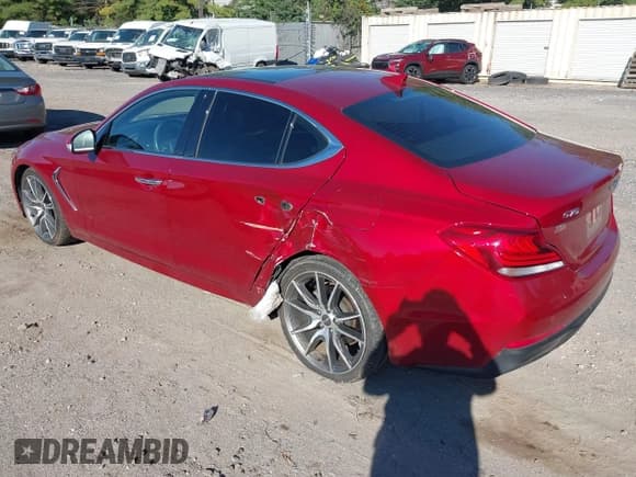 ✅ 2019 Genesis G70 Advanced • VIN: KMTG44LA6KU022645 • Лот: 43330691. Опубликован ранее на IAAI с пробегом 48 053 миль. Бесплатный доступ к архиву аукционных продаж из США и подробный отчёт об истории автомобиля на DreamBid. Изображение 3.