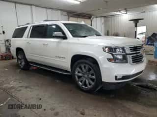 2015 Chevrolet Suburban LTZ z VIN 1GNSKKKC1FR734292, wystawiony jako Copart lot #69274444 z przebiegiem 78 973 mil mil oraz Szkoda całkowita • Salvage title. Historia ofert i sprzedaży dostępna na DreamBid. Obrazek 4.