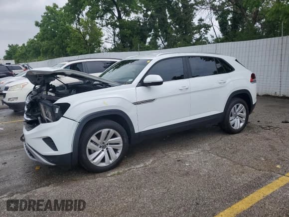 ✅ 2023 Volkswagen Atlas SE • VIN: 1V2HE2CA5PC204949 • Lot: 59323505. Wystawiony na Copart z przebiegiem 17 689 mil. Bezpłatny archiwum sprzedaży aukcyjnych z USA i szczegółowy raport historii pojazdu na DreamBid. Zdjęcie 1.