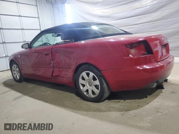 ✅ 2004 Audi A4 3.0L • VIN: WAUDT48H24K025127 • Lot: 80093705. Wystawiony na Copart z przebiegiem 153 691 mil. Bezpłatny archiwum sprzedaży aukcyjnych z USA i szczegółowy raport historii pojazdu na DreamBid. Zdjęcie 2.