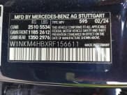 ✅ 2024 Mercedes-Benz GLC 300 • VIN: W1NKM4HBXRF156611 • Lot: 42579467. Listed on IAAI with 12,727 mi. Free auction sales archive from the USA and detailed vehicle history report at DreamBid. Image 9.