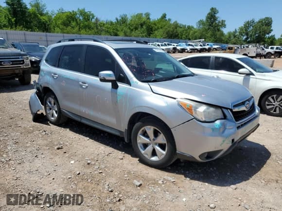 ✅ 2014 Subaru Forester Touring • VIN: JF2SJAMC0EH512142 • Lot: 57572145. Listed on Copart with 152,278 mi. Free auction sales archive from the USA and detailed vehicle history report at DreamBid. Image 4.