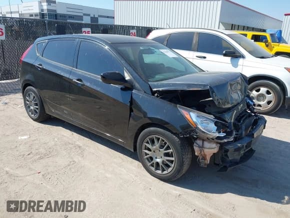 ✅ 2014 Hyundai Accent GS • VIN: KMHCT5AE0EU176019 • Lot: 43468973. Listed on IAAI with 128,055 mi. Free auction sales archive from the USA and detailed vehicle history report at DreamBid. Image 1.