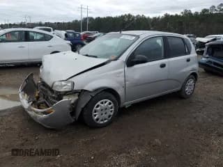 ✅ 2007 Chevrolet Aveo LS • VIN: KL1TD66627B697516 • Lot: 46631235. Wystawiony na Copart z przebiegiem 154 931 mil. Bezpłatny archiwum sprzedaży aukcyjnych z USA i szczegółowy raport historii pojazdu na DreamBid. Zdjęcie 1.