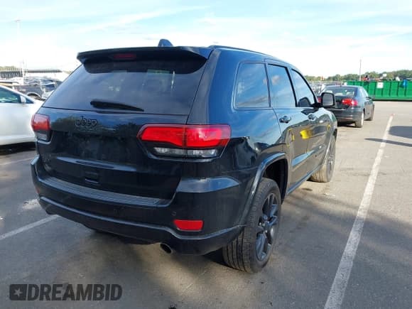 ✅ 2020 Jeep Grand Cherokee Altitude • VIN: 1C4RJFAG6LC134016 • Lot: 43360993. Listed on IAAI with 91,388 mi. Free auction sales archive from the USA and detailed vehicle history report at DreamBid. Image 4.