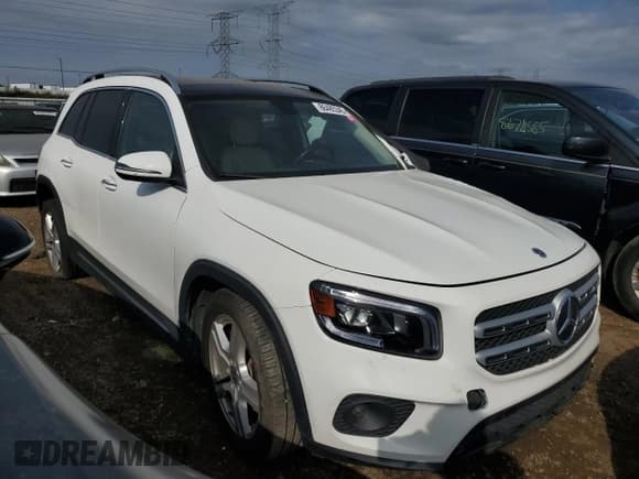 ✅ 2021 Mercedes-Benz GLB 250 • VIN: W1N4M4HB8MW105951 • Lot: 86485345. Listed on Copart with 93,547 mi. Free auction sales archive from the USA and detailed vehicle history report at DreamBid. Image 4.