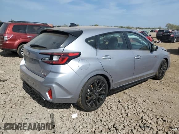 ✅ 2024 Subaru Impreza RS • VIN: JF1GUHJC6R8300933 • Лот: 81915455. Опубликован ранее на Copart с пробегом 20 128 миль. Бесплатный доступ к архиву аукционных продаж из США и подробный отчёт об истории автомобиля на DreamBid. Изображение 3.