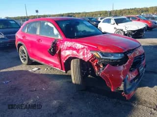 ✅ 2024 Honda HR-V Sport • VIN: 3CZRZ2H58RM705710 • Lot: 43473097. Listed on IAAI with 20,069 mi. Free auction sales archive from the USA and detailed vehicle history report at DreamBid. Image 1.