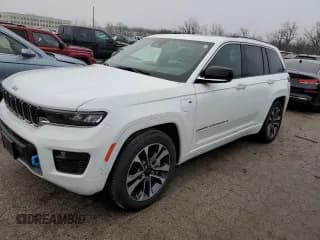 ✅ 2022 Jeep Grand Cherokee Overland • VIN: 1C4RJYD68N8759747 • Lot: 81474773. Wystawiony na Copart z przebiegiem 12 506 mil. Bezpłatny archiwum sprzedaży aukcyjnych z USA i szczegółowy raport historii pojazdu na DreamBid. Zdjęcie 1.