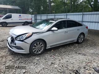 ✅ 2016 Hyundai Sonata Sport • VIN: 5NPE34AF3GH378611 • Лот: 62467845. Опубликован ранее на Copart с пробегом 82 095 миль. Бесплатный доступ к архиву аукционных продаж из США и подробный отчёт об истории автомобиля на DreamBid. Изображение 1.