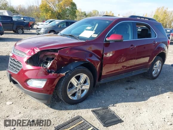 ✅ 2016 Chevrolet Equinox LT • VIN: 2GNFLFEK3G6159764 • Лот: 43482482. Опубликован ранее на IAAI с пробегом 100 373 миль. Бесплатный доступ к архиву аукционных продаж из США и подробный отчёт об истории автомобиля на DreamBid. Изображение 2.