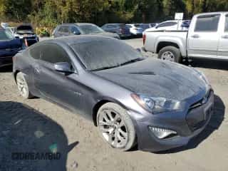2013 Hyundai Genesis Coupe R-Spec z VIN KMHHU6KJ4DU109538, wystawiony jako Copart lot #76791514 z przebiegiem 61 250 mil mil oraz Szkoda całkowita • Salvage title. Historia ofert i sprzedaży dostępna na DreamBid. Obrazek 4.