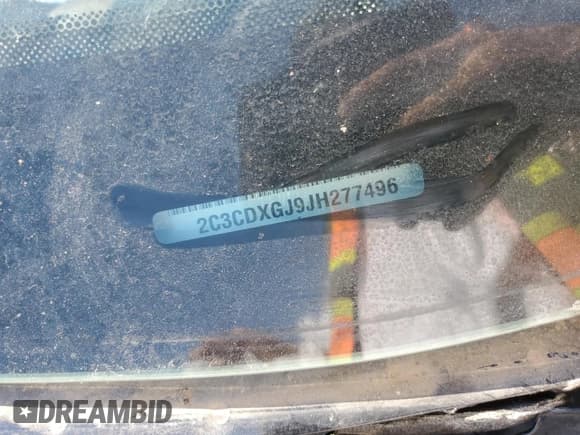 ✅ 2018 Dodge Charger R/T Scat Pack • VIN: 2C3CDXGJ9JH277496 • Lot: 63652305. Listed on Copart with Not provided. Free auction sales archive from the USA and detailed vehicle history report at DreamBid. Image 12.