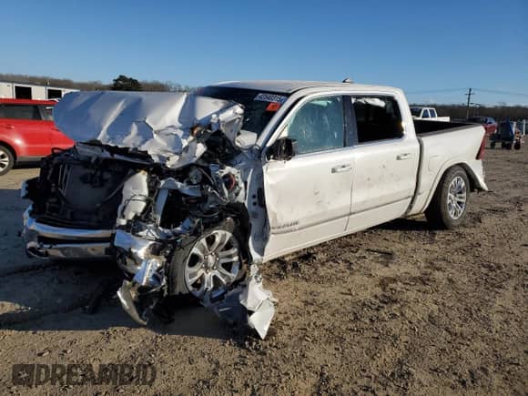 2023 Ram 1500 Limited с VIN 1C6SRFHM6PN507191, выставлен на аукционе Copart как лот 42540315 с пробегом Не указан миль и Списание • Salvage title. История ставок и продаж доступна на DreamBid. Изображение 1.