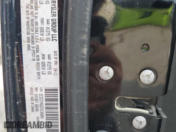 ✅ 2012 Dodge Challenger SXT • VIN: 2C3CDYAG2CH130894 • Lot: 58260055. Wystawiony na Copart z przebiegiem 106 301 mil. Bezpłatny archiwum sprzedaży aukcyjnych z USA i szczegółowy raport historii pojazdu na DreamBid. Zdjęcie 13.