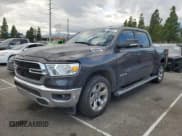 ✅ 2021 Ram 1500 Big Horn • VIN: 1C6RREFM1MN575096 • Lot: 92886685. Listed on Copart with 54,654 mi. Free auction sales archive from the USA and detailed vehicle history report at DreamBid. Image 1.