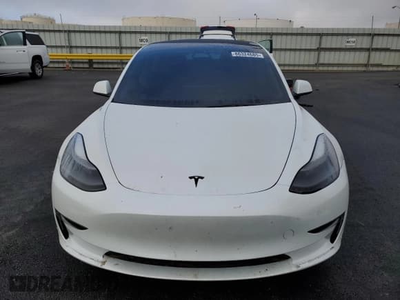 ✅ 2023 Tesla Model 3 Long Range • VIN: 5YJ3E1EB5PF477825 • Лот: 86324685. Опубликован ранее на Copart с пробегом 96 486 миль. Бесплатный доступ к архиву аукционных продаж из США и подробный отчёт об истории автомобиля на DreamBid. Изображение 5.