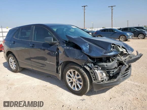 ✅ 2020 Chevrolet Equinox LS • VIN: 3GNAXHEV2LS679874 • Lot: 58450245. Listed on Copart with 40,571 mi. Free auction sales archive from the USA and detailed vehicle history report at DreamBid. Image 4.