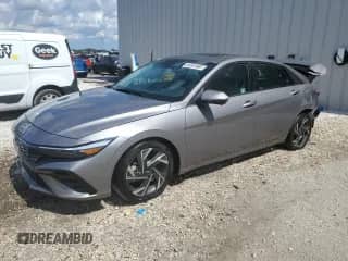 2024 Hyundai Elantra Limited with VIN KMHLP4DG0RU755514, listed as a Copart auction lot 83950015 with 31,581 mi miles and Clean title. Bid and sale history available at DreamBid. Image 1.