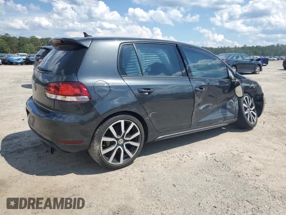 ✅ 2012 Volkswagen Golf GTI • VIN: WVWHV7AJ3CW149850 • Lot: 57158465. Wystawiony na Copart z przebiegiem 106 204 mil. Bezpłatny archiwum sprzedaży aukcyjnych z USA i szczegółowy raport historii pojazdu na DreamBid. Zdjęcie 3.