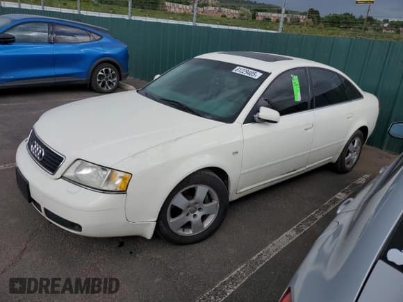 ✅ 2000 Audi A6 • VIN: WAUED64B2YN101609 • Lot: 61229405. Wystawiony na Copart z przebiegiem Nie podano. Bezpłatny archiwum sprzedaży aukcyjnych z USA i szczegółowy raport historii pojazdu na DreamBid. Zdjęcie 1.